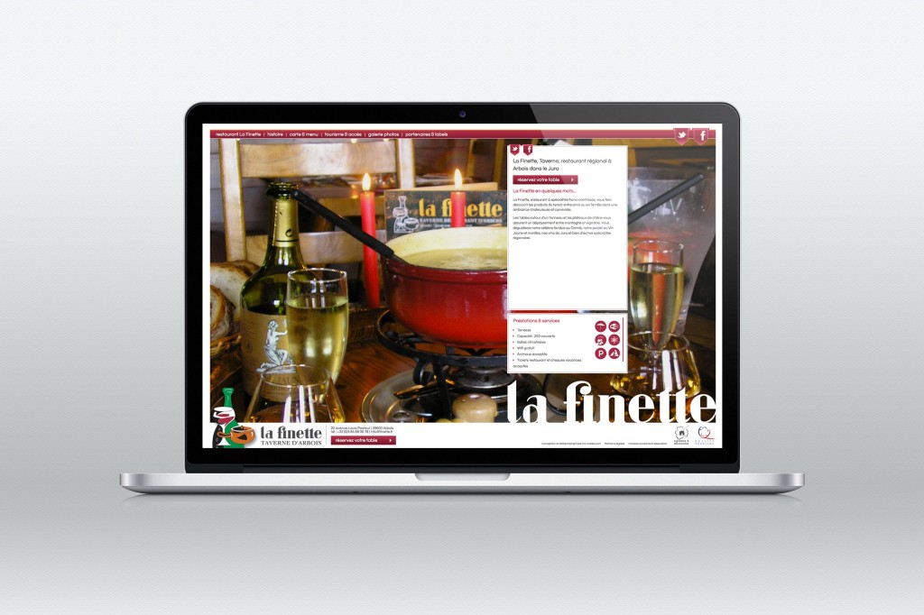 Site web La Finette