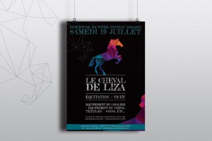 Affiche Le Cheval de Liza